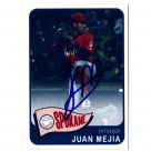 Juan Mejia autograph